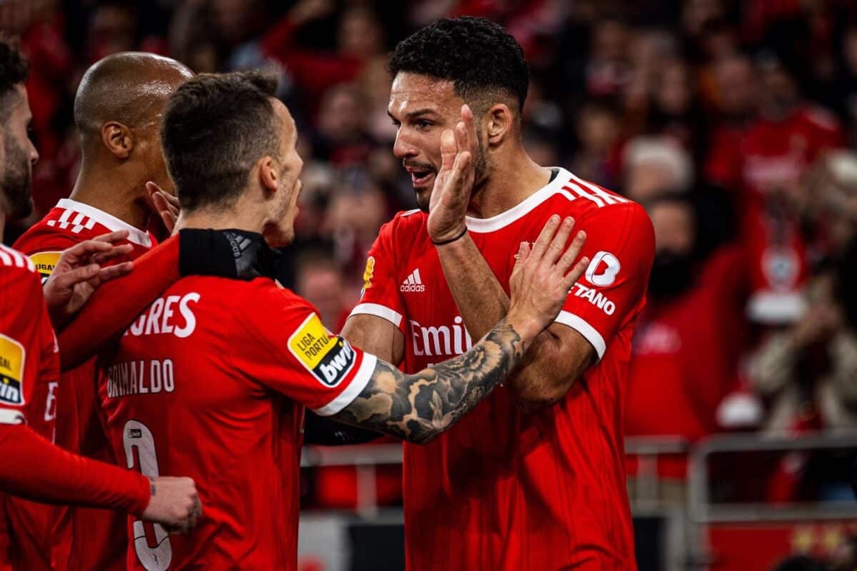 Benfica Lissabon gegen Brügge 5 1