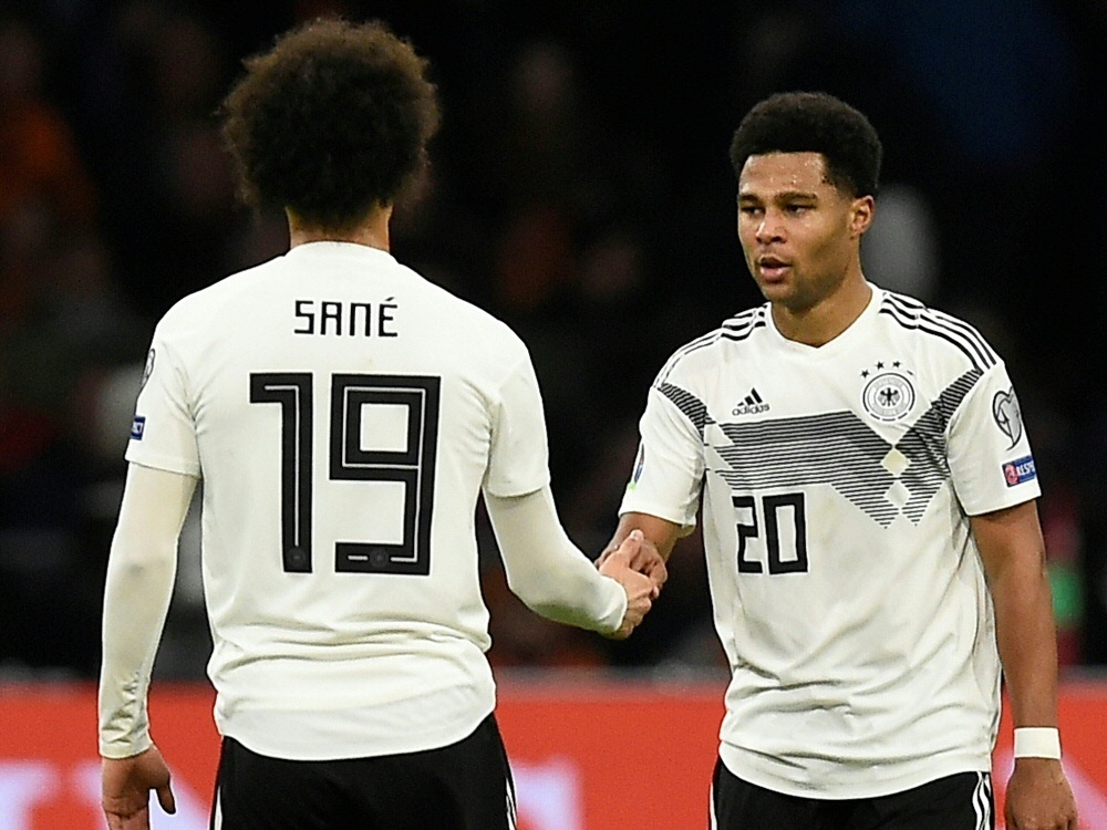 Sane und Gnabry Deutschland