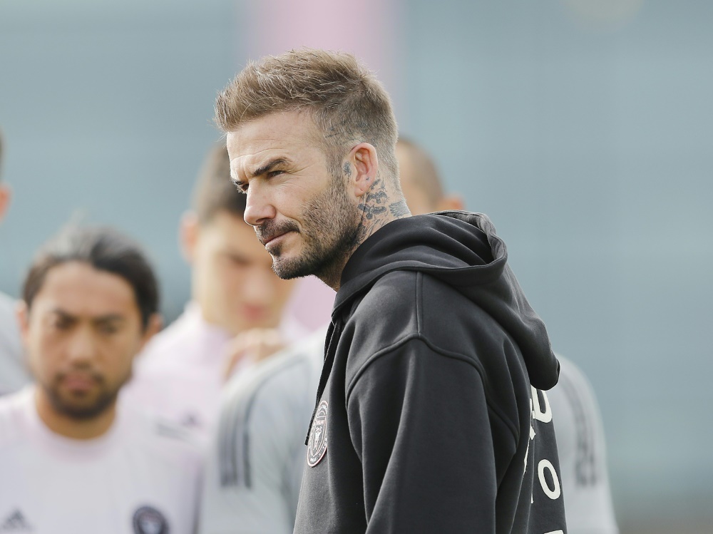 David Beckham mit Inter Miami direkt in den Play-offs. ©SID Michael Reaves