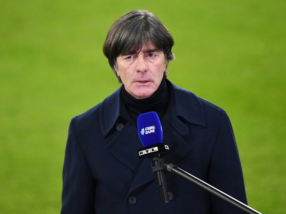 Jogi Löw vor der Kamera