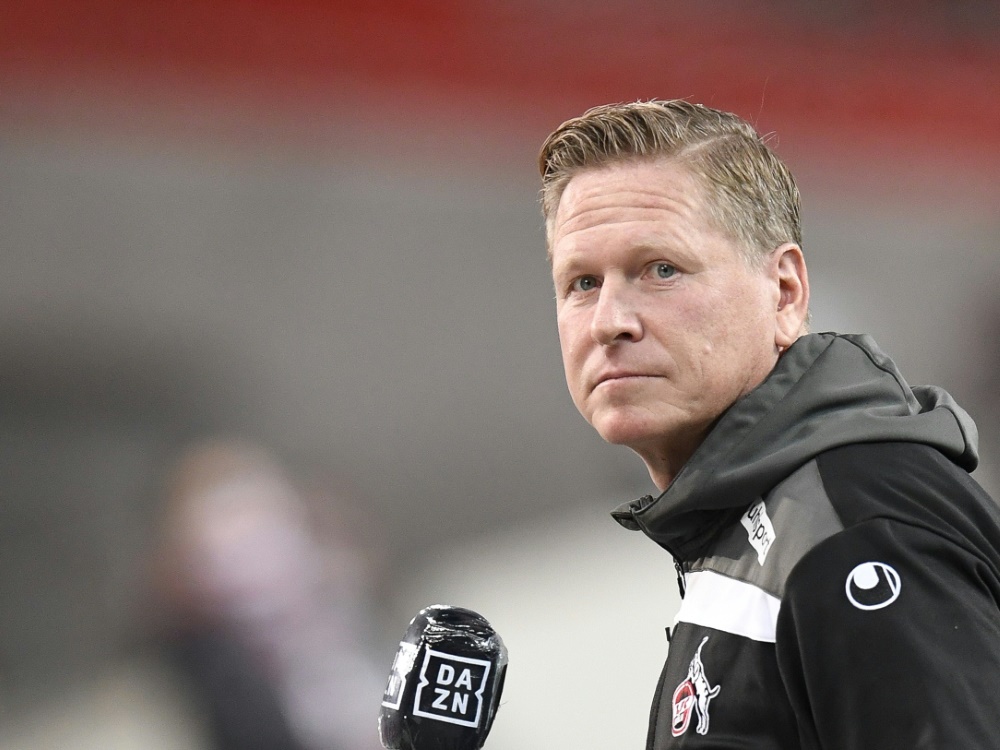 Markus Gisdol soll Trainer des 1. FC Köln bleiben. ©SID THOMAS KIENZLE