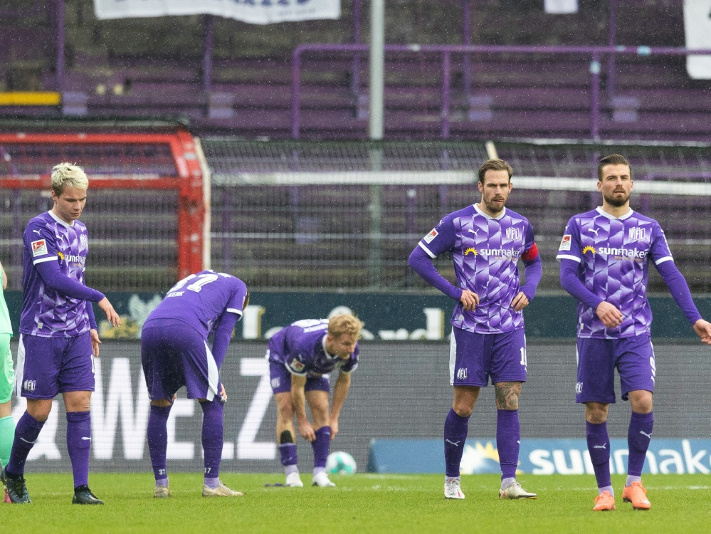 Der VfL Osnabrück muss in die Relegation. ©FIRO/SID 