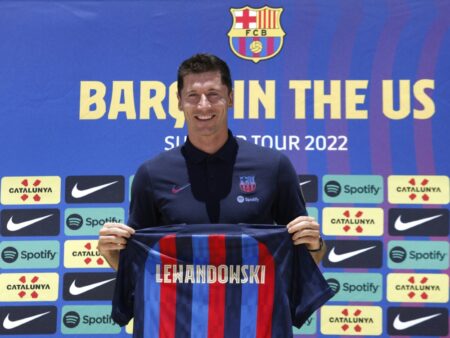 Robert Lewandowski FC Barcelona