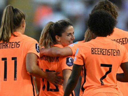 Niederlande gewinnt gegen Portugal | Frauen-EM 2022