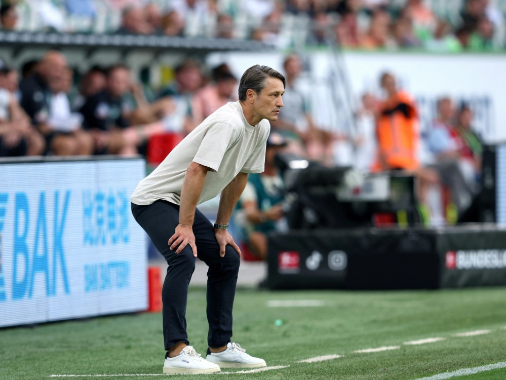 Niko Kovac möchte, dass sein Team gemeinsam verteidigt (© AFP/SID/RONNY HARTMANN)