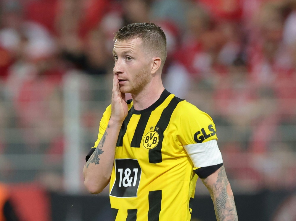 Droht erneut auszufallen: Marco Reus (© FIRO/FIRO/SID/)