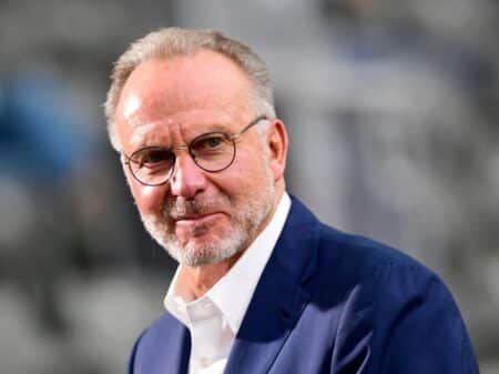 Bild: Rummenigge kritisiert den englischen Transfermarkt (© POOL/POOL/SID/ROBERT MICHAEL)