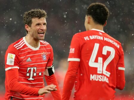 Bild: Thomas Müller fiebert den Wochen der Wahrheit entgegen (© FIRO/FIRO/SID/)