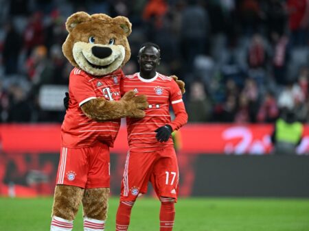 Bild: Sadio Mane ist von Bayerns Stärke überzeugt (© AFP/SID/CHRISTOF STACHE)