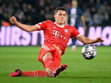 Bild: Benjamin Pavard will mit den Bayern Großes erreichen (© AFP/AFP/FRANCK FIFE)