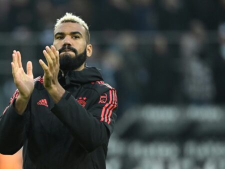 Bild: Choupo-Moting verlängert bis 2024 (© AFP/SID/INA FASSBENDER)