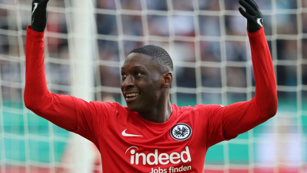 Bild: Auf dem Weg zum Star: Randal Kolo Muani (© AFP/SID/DANIEL ROLAND)