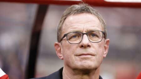 Bild: Rangnick bleibt Nationaltrainer Österreichs (© AFP/SID/KENZO TRIBOUILLARD)