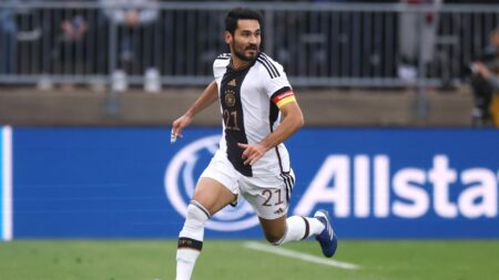 Foto: Gündogan bleibt weiterhin Anführer der DFB-Elf © GETTY IMAGES/AFP/SID/ALEX GRIMM