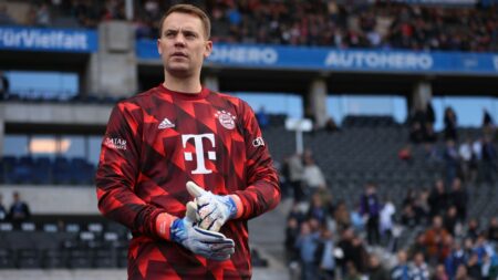 Foto: Könnte am Wochenende sein Comeback geben: Manuel Neuer © AFP/SID/RONNY HARTMANN