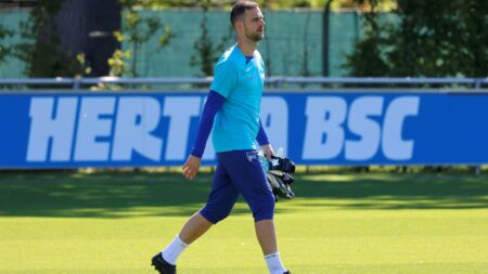 Foto: Marius Gersbeck erhält bei der Hertha eine zweite Chance © IMAGO/SID/IMAGO/M. Popow