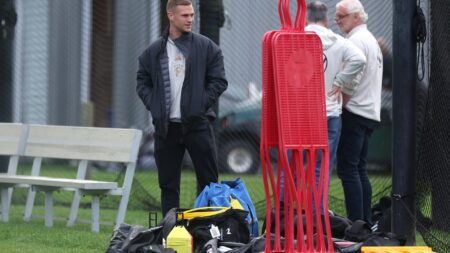 Bild: Joshua Kimmich muss vorzeitig abreisen. (© AFP/GETTY IMAGES NORTH AMERICA/SID/ALEX GRIMM)