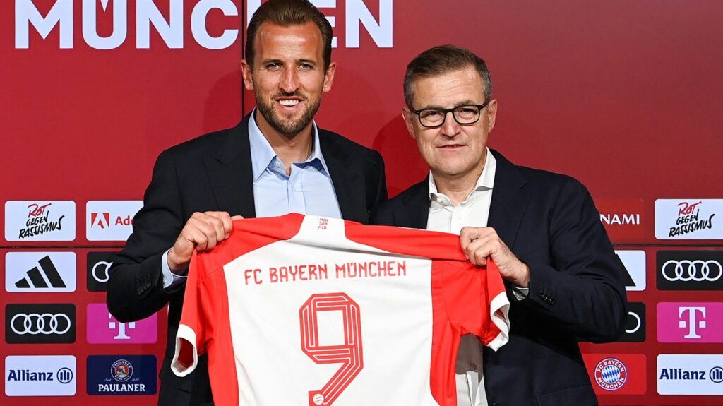 Bayern-Boss Dreesen mit Rekordtransfer Harry Kane.