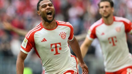 Bild: Serge Gnabry fehlte den Bayern 6 Wochen verletzt